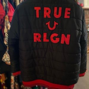True Religion Bomber Jacket, this jacket was worn once.
